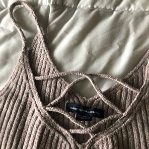 Knit American Eagle tank